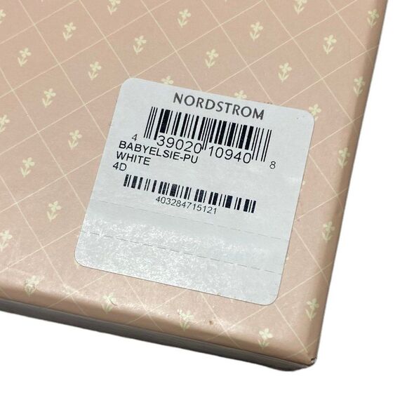 𝅺ruby & Bloom Infant 'Elsie' Mary Jane Flat White - Picture 7 of 8